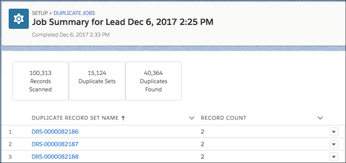 Duplicate Report Salesforce: Job Summary | Hevo Data